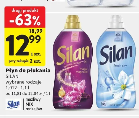 Płyn do płukania Silan Aromatherapy Magic Magnolia promocja w Intermarche