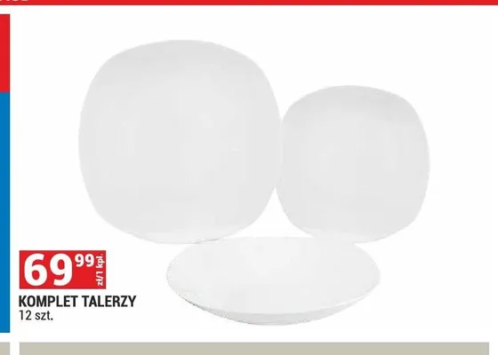 Komplet talerzy promocja w Merkury Market