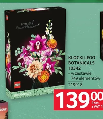 Klocki LEGO Botanicals 10342 promocja w Selgros