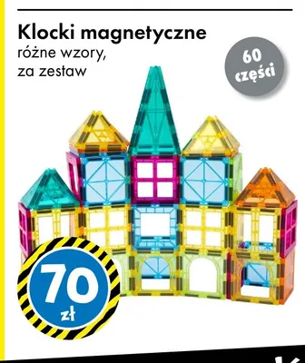 Klocki magnetyczne promocja w Tedi