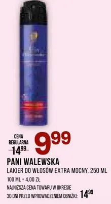 Lakier do włosów extra mocny promocja w Drogerie Natura