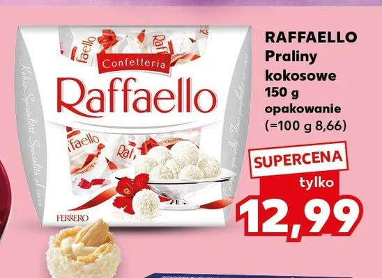 Praliny kokosowe promocja w Kaufland