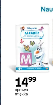 Książka Disney Uczy Alfabet do kolorowania promocja w Empik