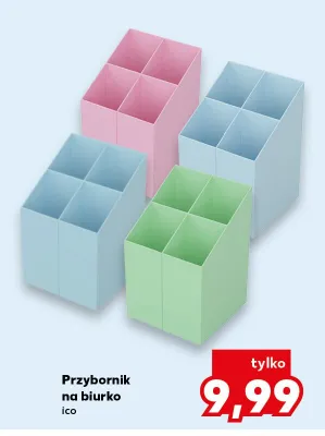 Przybornik na biurko Ico promocja w Kaufland