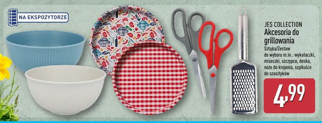 Akcesoria do grillowania promocja w Aldi