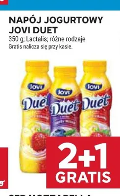 Napój jogurtowy Jovi Duet promocja w Stokrotka