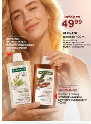 Szampon do włosów z owsem Klorane promocja w Ziko Dermo