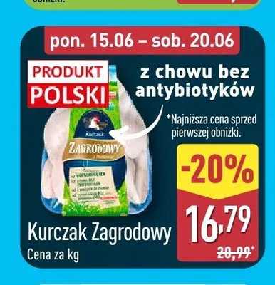 Kurczak Zagrodowy promocja w Aldi