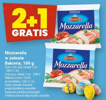 Mozzarella w zalewie promocja w Twój Market