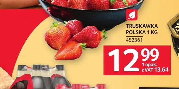 Truskawka polska promocja w Selgros