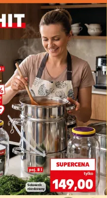 Sokownik nierdzewny 8 l promocja w Kaufland