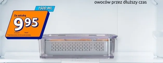 Pojemnik na żywność promocja w Action