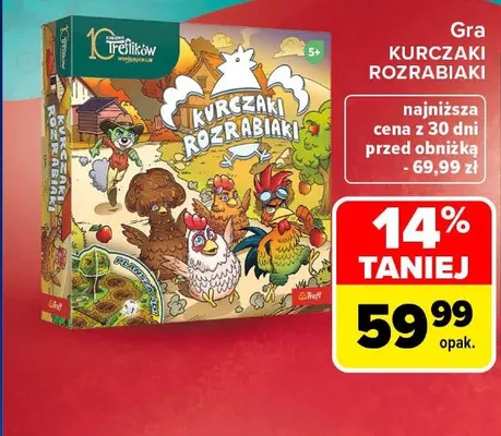 Gra Kurczaki Rozrabiaki Trefl promocja w Carrefour