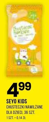 Chusteczki nawilżane dla dzieci seyo kids promocja w Drogerie Natura
