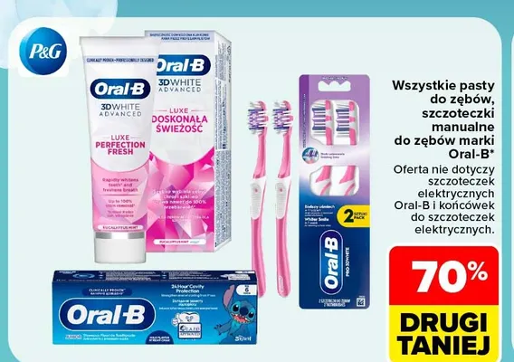 Pasta do zębów Junior Stitch Oral-B promocja w Carrefour
