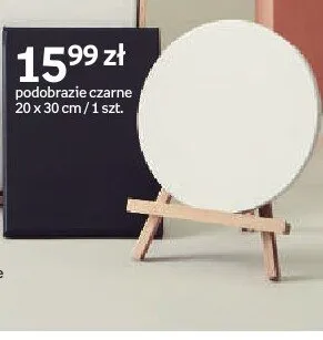 Podobrazie czarne 20x30cm CREADU promocja w Empik
