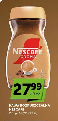 Kawa rozpuszczalna Nescafe Crema promocja w ABC
