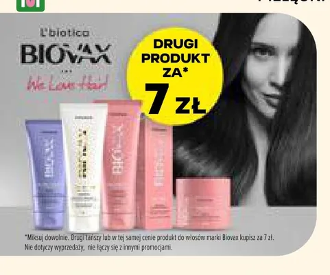 Produkty do włosów Biovax promocja w Drogerie Natura