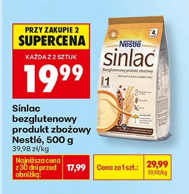 Bezglutenowy produkt zbożowy promocja w Biedronka