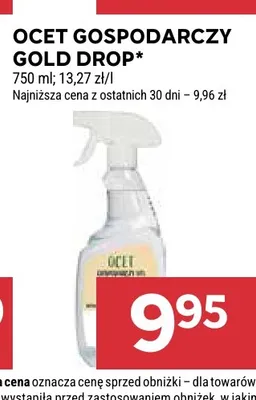 Ocet gospodarczy Gold Drop promocja w Stokrotka