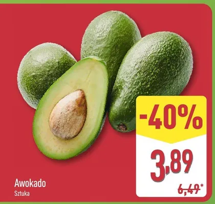 Awokado promocja w Aldi