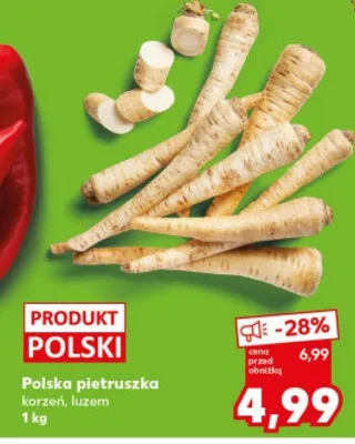 Pietruszka korzeń luzem promocja w Kaufland