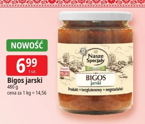 Bigos jarski Nasze Specjały promocja w Leclerc