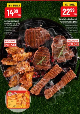 Karkówka lub boczek wieprzowy na grilla promocja w POLOmarket