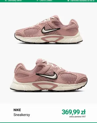Sneakersy Nike promocja w Deichmann