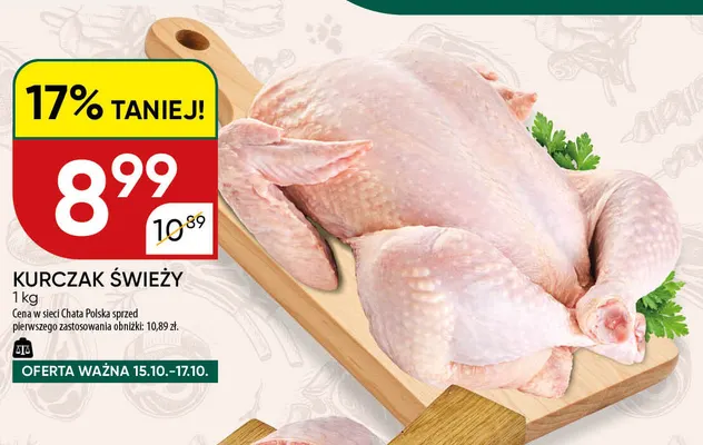 Kurczak świeży promocja w Chata Polska