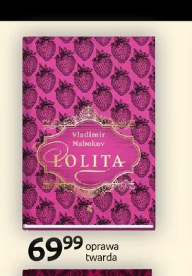 Książka Lolita Vladimir Nabokov oprawa twarda W.A.B. promocja w Empik