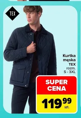 Kurtka męska TEX promocja w Carrefour
