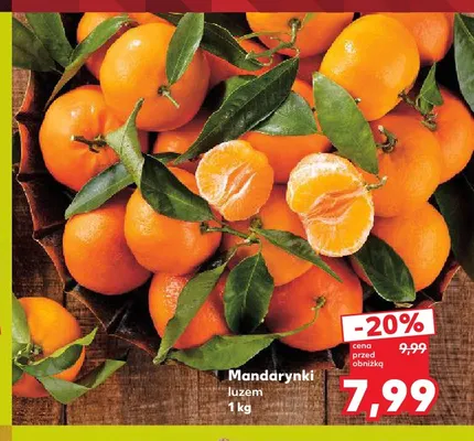 Mandarynki promocja w Kaufland