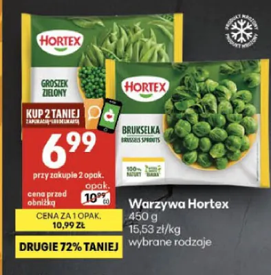 Brukselka Hortex promocja w Delikatesy Centrum