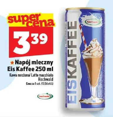Napój mleczny Eis Kaffee Hochwald promocja w TOPAZ