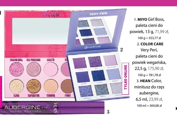 Paleta cieni do powiek Girl Boss promocja w Hebe