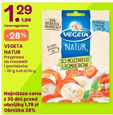 Przyprawa do mozzarelli i pomidorów promocja w Frisco