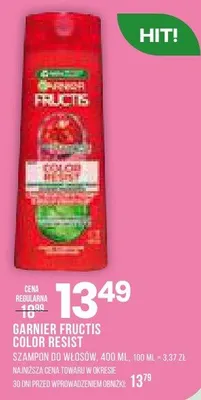 Szampon do włosów Garnier Fructis Color Resist promocja w Drogerie Natura