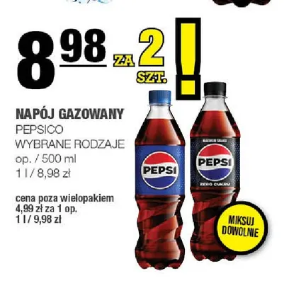 Napój gazowany Pepsi promocja w SPAR