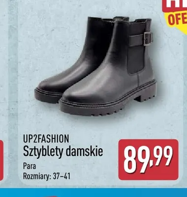Sztyblety damskie Up2fashion promocja w Aldi