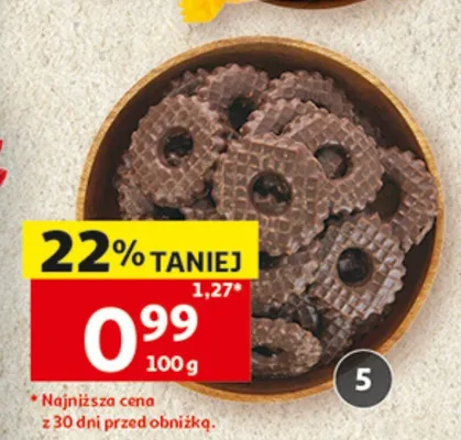 Ciastka Maja kakaowe promocja w Auchan