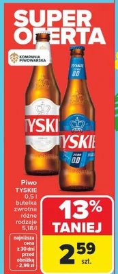 Piwo promocja w Carrefour