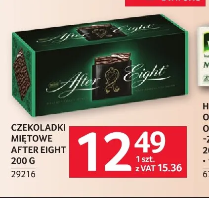 Czekoladki miętowe After Eight promocja w Selgros