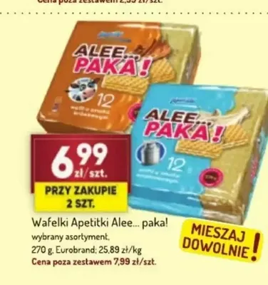Wafelki Apetitki Alee... paka! promocja w Avita