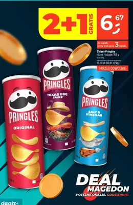 Chipsy Texas BBQ Sauce promocja w Dealz