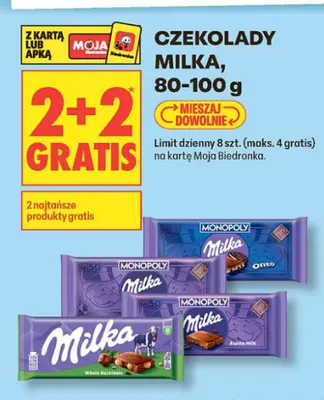Czekolada Milka Oreo promocja w Biedronka