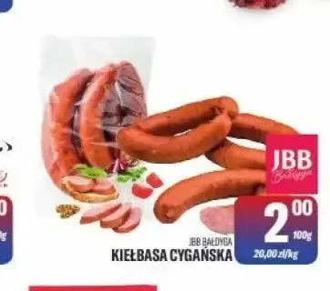 Kiełbasa cygańska JBB Bałdyga promocja w Tomi Markt