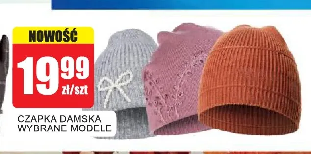 Czapka damska Moraj promocja w Bingo