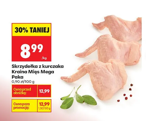 Skrzydełka z kurczaka promocja w Biedronka