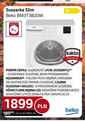 Suszarka Slim Beko BM3T3820W promocja w kakto.pl